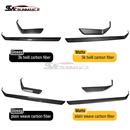 Porsche 911 992 Carbon Fiber Center Console Cover (2019-2024)