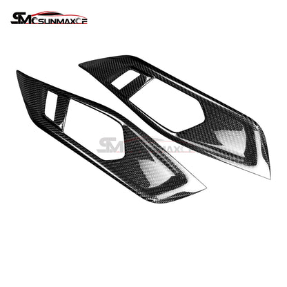 BMW 4 Series G22 G23 G24 Carbon Fiber Door Handle Frame Cover (2021)
