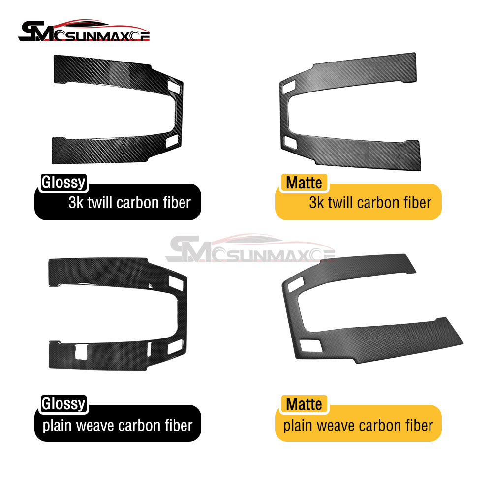 Porsche 911 992 Carbon Fiber Center Console Cover (2019-2024)