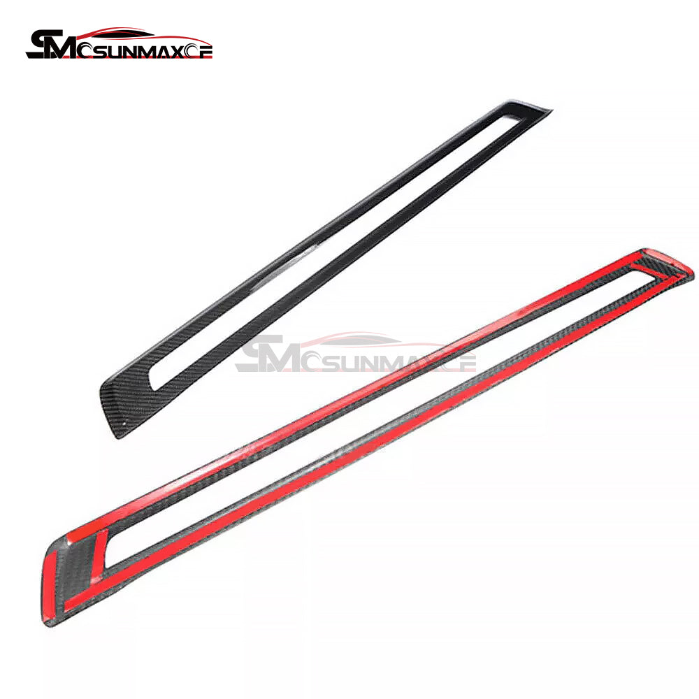 BMW 4 Series G22 G23 M4 G82 Carbon Fiber Door Sill Scuff Plate (2021)