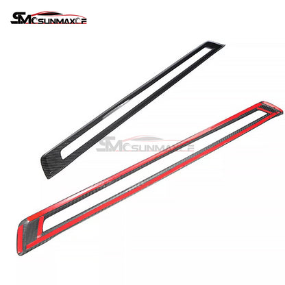 BMW 4 Series G22 G23 M4 G82 Carbon Fiber Door Sill Scuff Plate (2021)