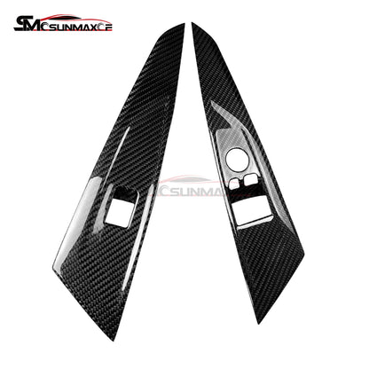 BMW 4 Series G22 Carbon Fiber Window Switch Panel Cover