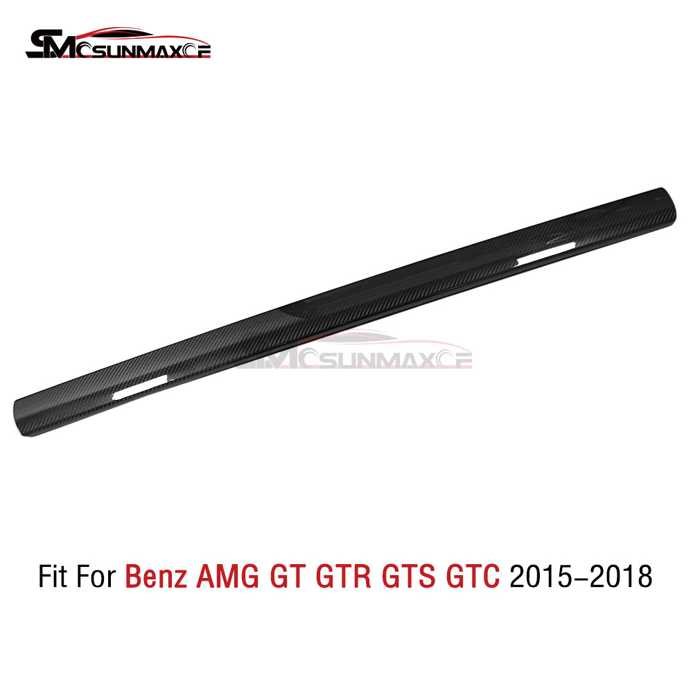 Carbon Fiber Rear Strut Bar Cover for Mercedes AMG GT/GTS/GTR (2015-2018)
