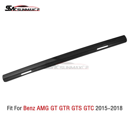 Carbon Fiber Rear Strut Bar Cover for Mercedes AMG GT/GTS/GTR (2015-2018)