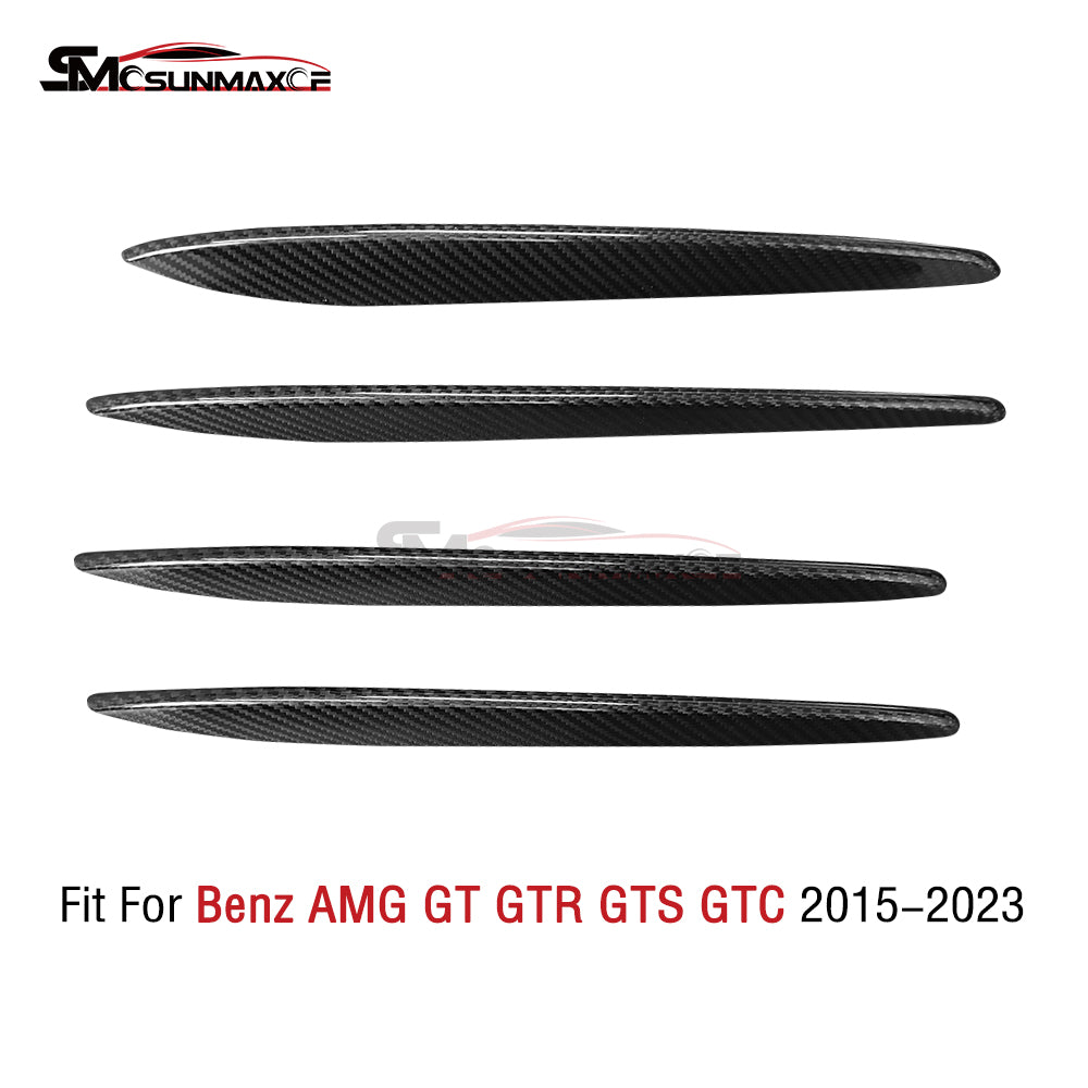 Carbon Fiber Side Fender Air Vent Cover for Mercedes AMG GT/GTS/GTR/GTC (2015-2023)