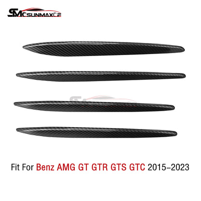 Carbon Fiber Side Fender Air Vent Cover for Mercedes AMG GT/GTS/GTR/GTC (2015-2023)