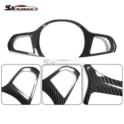 BMW 3-8 Series G20 G22 G28 G30+ Carbon Fiber Steering Wheel Trim (2021)