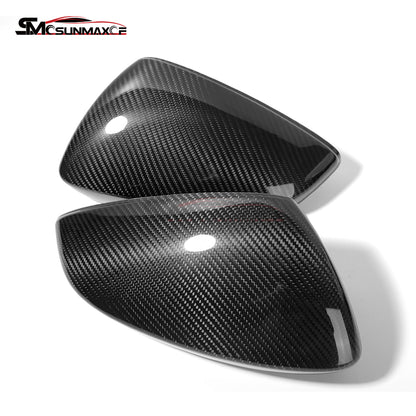 Audi A3 8Y S3 RS3 Carbon Fiber Side Mirror Covers (LHD, 2021-2024)