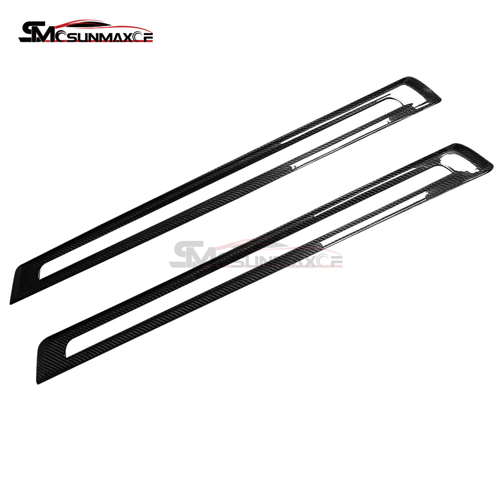 BMW 4 Series G22 G23 M4 G82 Carbon Fiber Door Sill Scuff Plate (2021)