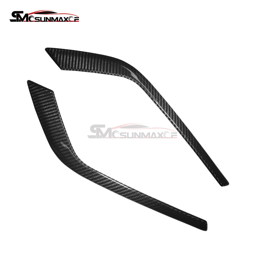 BMW 5 Series G60 Carbon Fiber Front Bumper Trim (2024+)