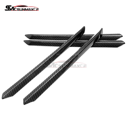 Audi A3 S3 RS3 8Y Carbon Fiber Door Panel Trim (4PCS, 2021-2024)