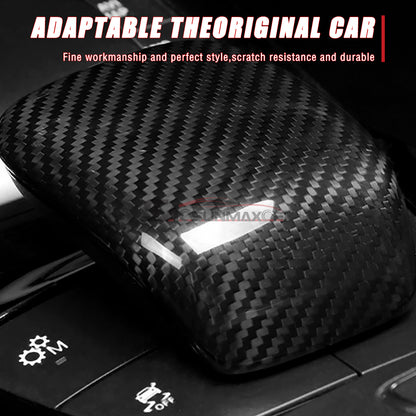 Mercedes-Benz A-Class CLA W177 V177 C118 A35 A45 Carbon Fiber Gear Shift Knob Cover (2020-2023)