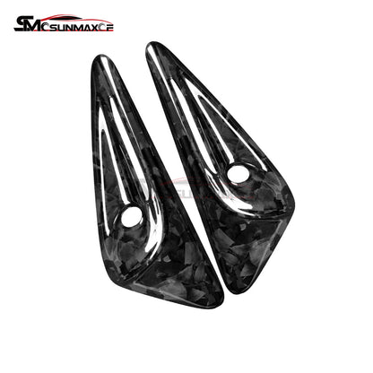 Tesla Model 3 Highland 2024 Forged Carbon Fiber Side Fender Camera Cover Frame
