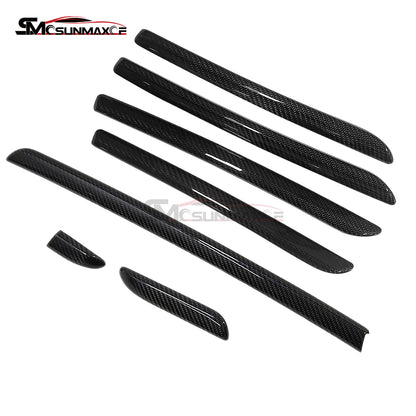 Audi A3 8V S3 RS3 Carbon Fiber Interior Trim Kit (7PCS, 2012-2020)
