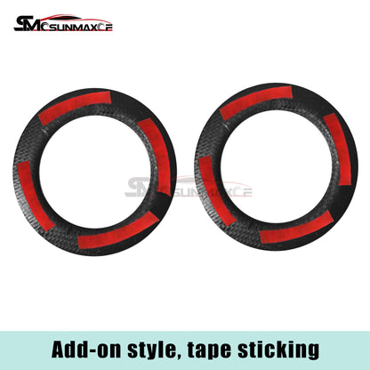 Real Carbon Fiber Dashboard Air Outlet Vent Ring Cover for Mercedes AMG GT/GTS/GTR (2015-2023)