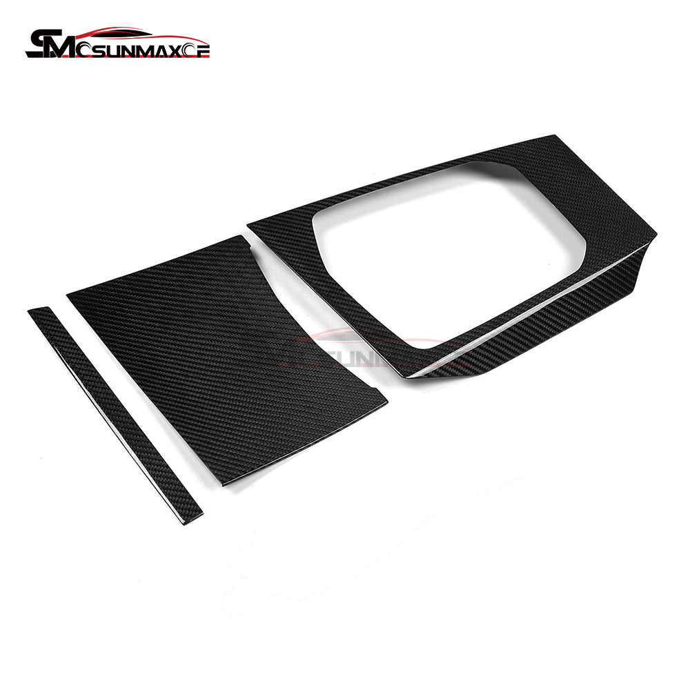 BMW 2 3 4 Series G20 G22 G42 G80 G82 Carbon Fiber Gear Shift Panel Cover