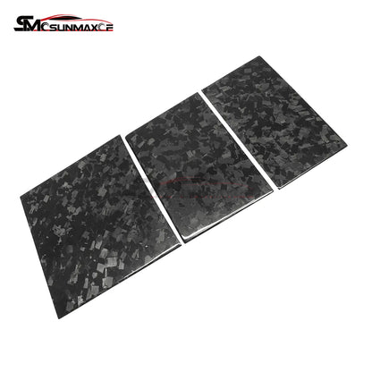Tesla Model 3 Highland 2024 Forged Carbon Fiber Center Console Covers (3PCS)