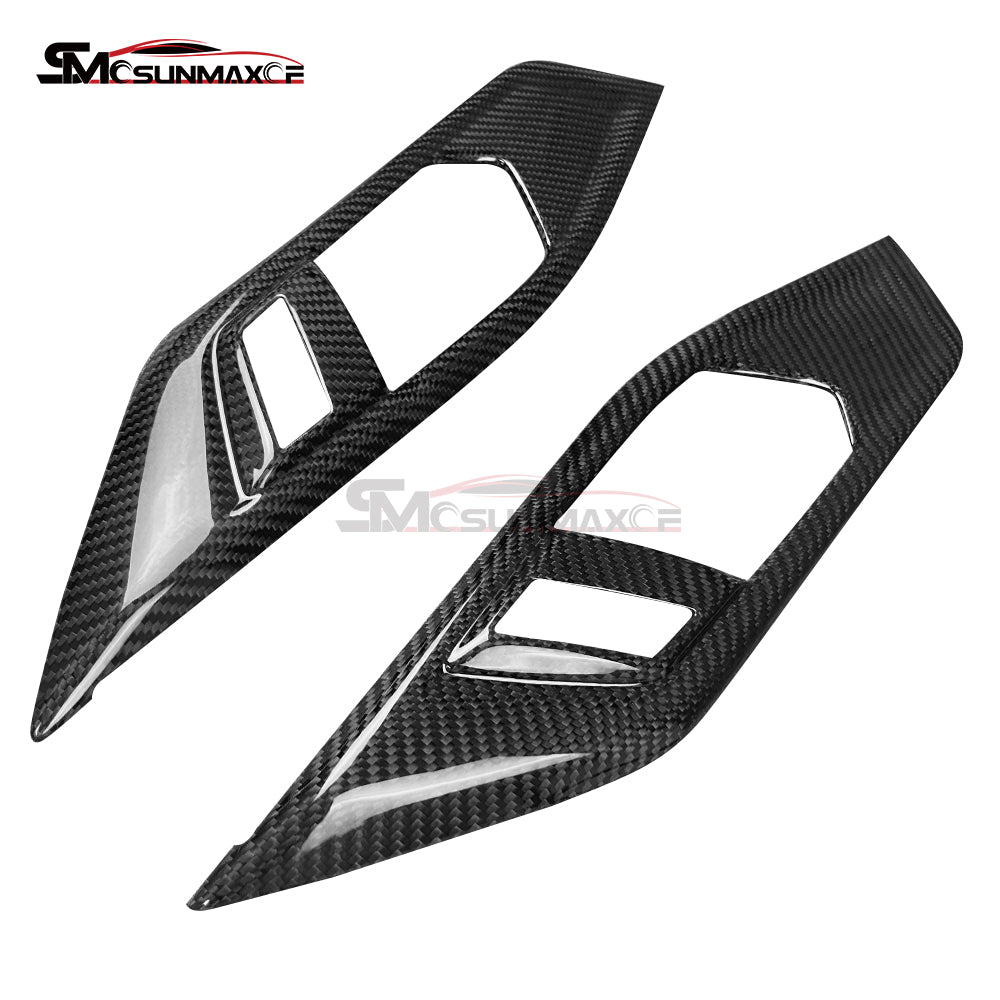 BMW 4 Series G22 G23 G24 Carbon Fiber Door Handle Frame Cover (2021)