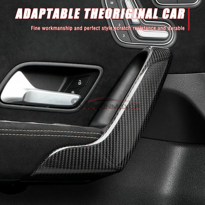 Mercedes-Benz A Class W177 V177 A35 A45 CLA C118 CLA45 Carbon Fiber Door Handle Trim (2020-2023)