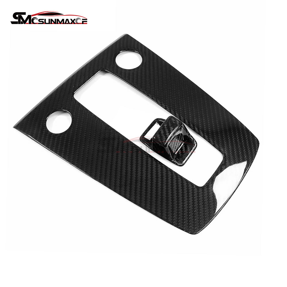 Audi A3 8Y S3 RS3 Carbon Fiber Gear Shift Knob Panel Cover (2021-2024)
