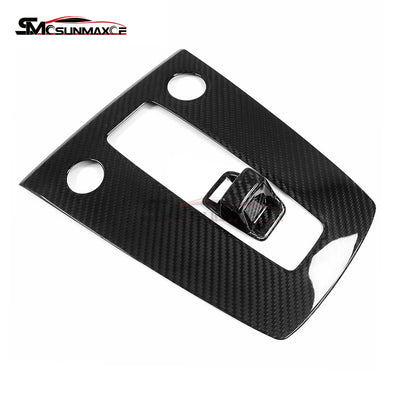 Audi A3 8Y S3 RS3 Carbon Fiber Gear Shift Knob Panel Cover (2021-2024)