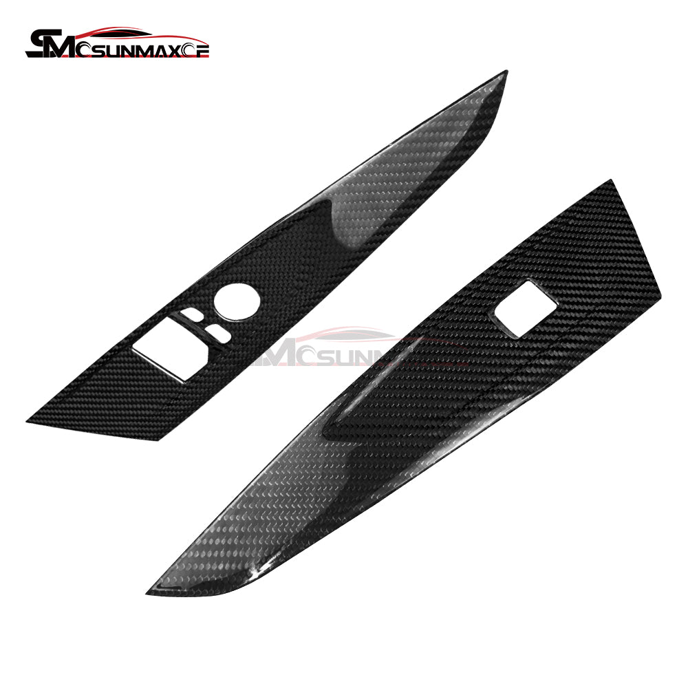 BMW 4 Series G22 Carbon Fiber Window Switch Panel Cover