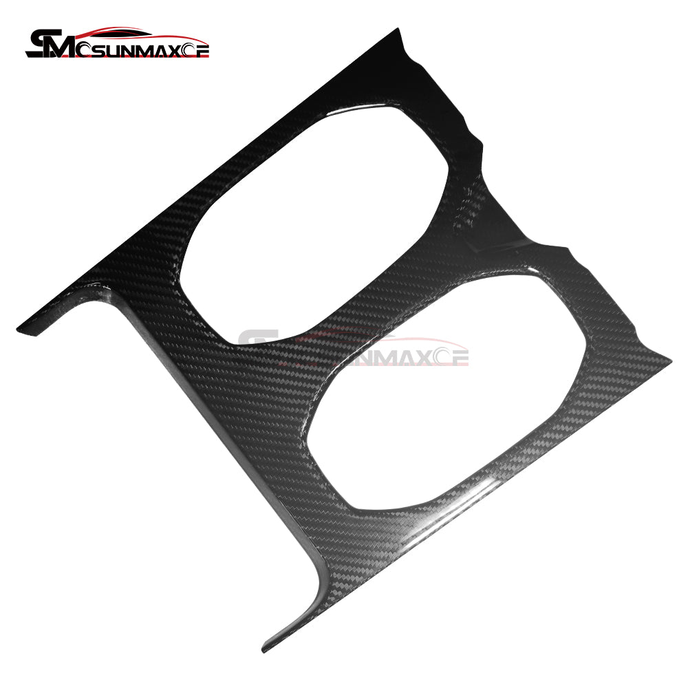 Lamborghini Urus Carbon Fiber Cup Holder Frame Cover (2018-2025)