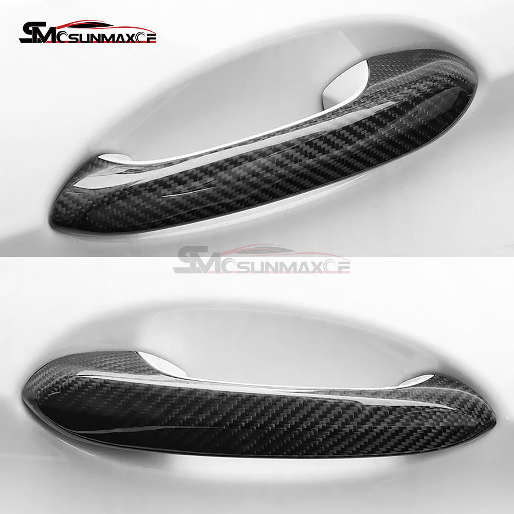 BMW 3 4 5 6 7 8 X Series Carbon Fiber Door Handle Cover