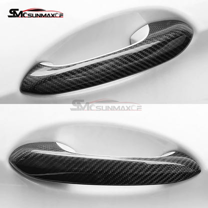 BMW 3 4 5 6 7 8 X Series Carbon Fiber Door Handle Cover