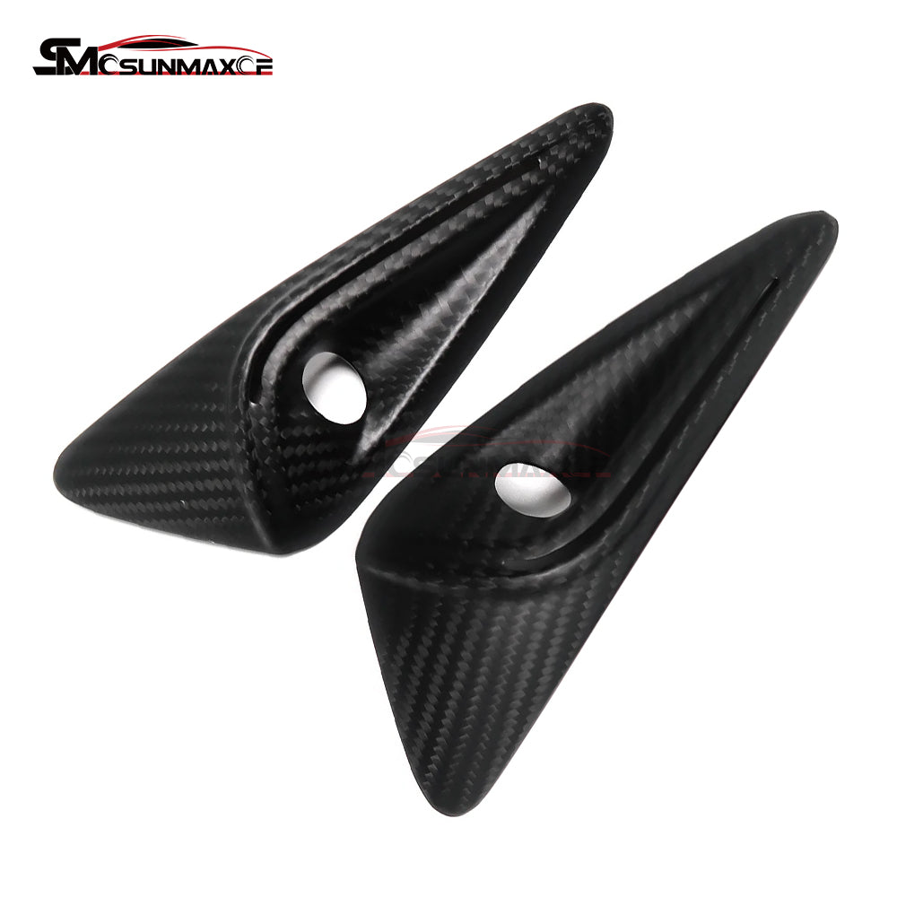 Tesla Model 3 Highland 2023-2024 Real Carbon Fiber Turn Signal Side Fender Camera Cover