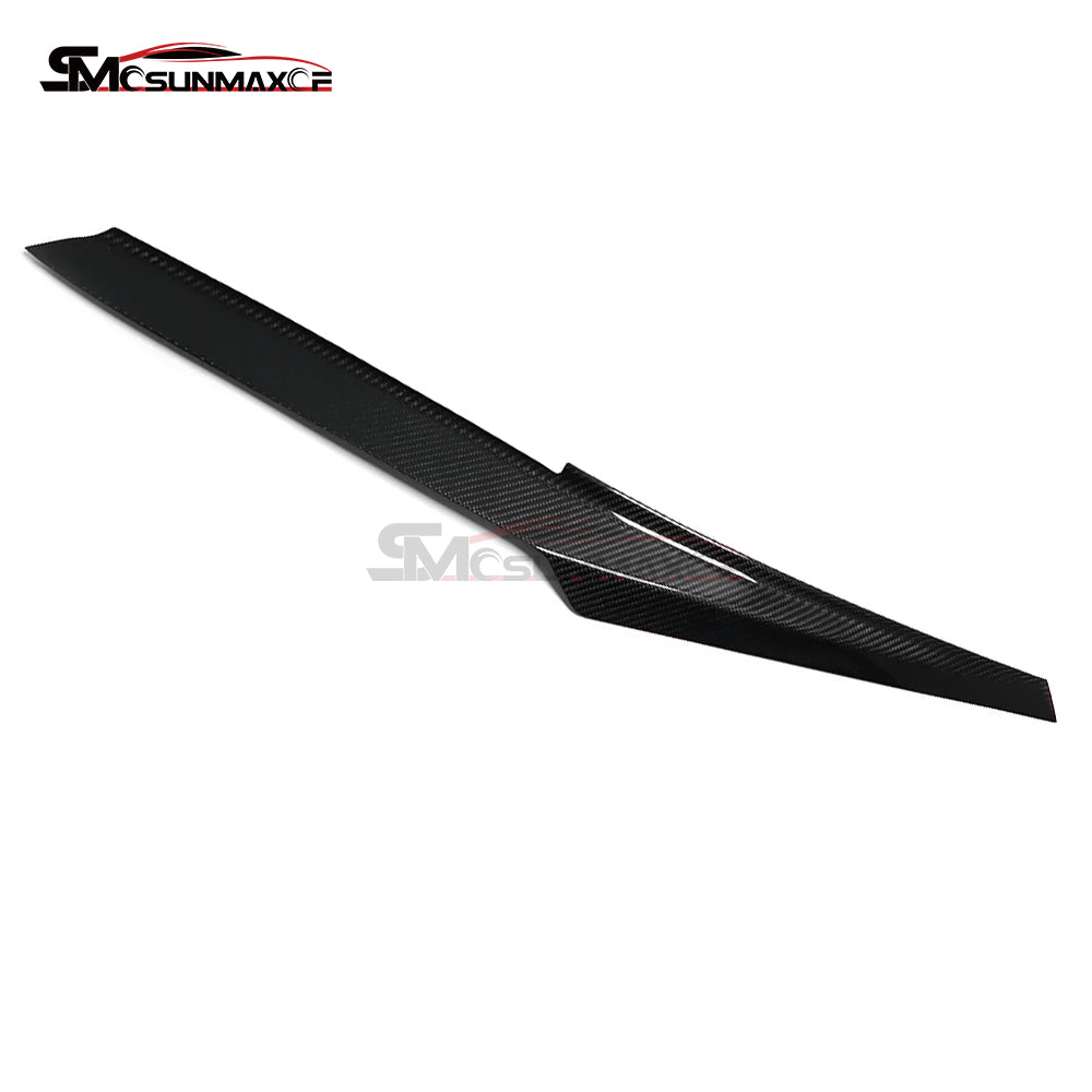 BMW 3 4 Series G20 G21 G22 Carbon Fiber Center Console Dashboard Trim (2022-2023)