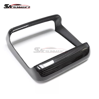 Tesla Model S 2021-2023 Carbon Fiber Rear Screen Frame Cover