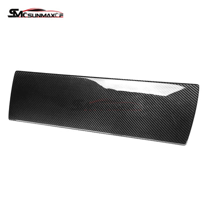 Tesla Model 3 Highland 2024 LHD Carbon Fiber Passenger Side Glove Box Panel Cover Trim