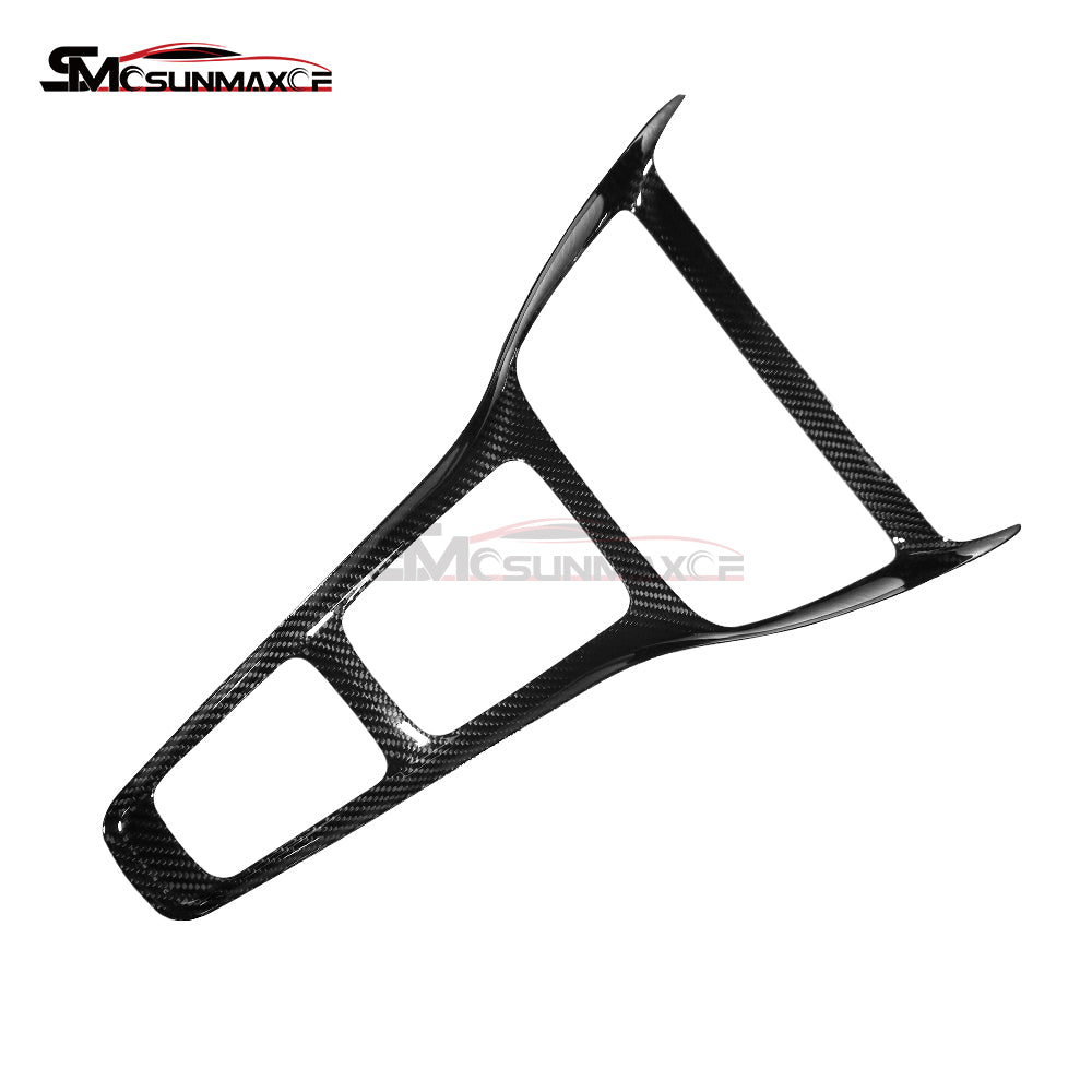 Carbon Fiber Center Console Panel Frame Cover for Mercedes AMG GT/GTS/GTR (2019-2023)