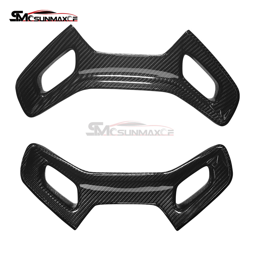 Real Carbon Fiber Seat Headrest Frame Cover for Mercedes AMG GT/GTS/GTR/GTC (2015-2023)
