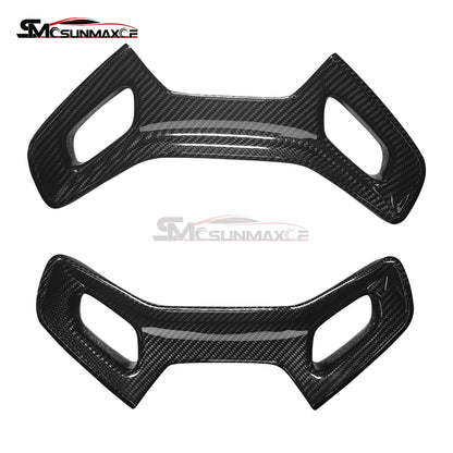 Real Carbon Fiber Seat Headrest Frame Cover for Mercedes AMG GT/GTS/GTR/GTC (2015-2023)