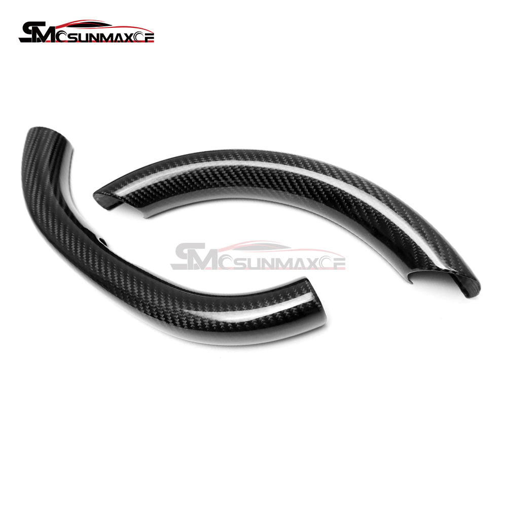 Tesla Model 3 Highland 2024 Real Carbon Fiber Steering Wheel Cover