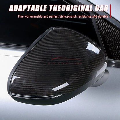 Mercedes-Benz A-Class CLA W177 V177 C118 A35 A45 Carbon Fiber Side Mirror Covers (LHD, 2020-2023)