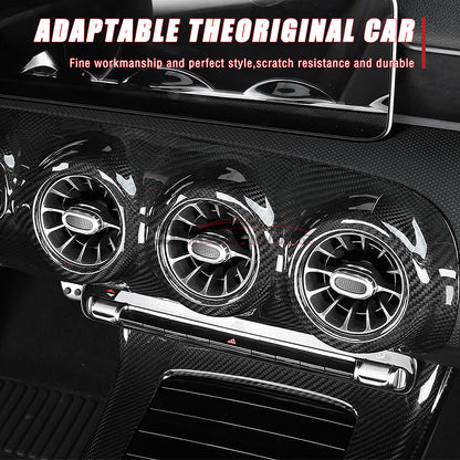 Mercedes-Benz CLA C118 W177 V177 A35 A45 Carbon Fiber Dashboard Air Vent Cover (LHD/RHD)