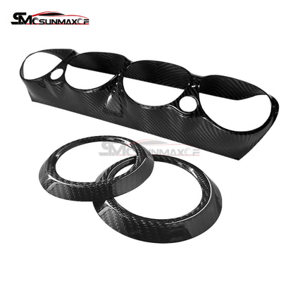 Carbon Fiber Dashboard Air Vent Outlet Covers for Mercedes AMG GT/GTS/GTR (2019-2023)