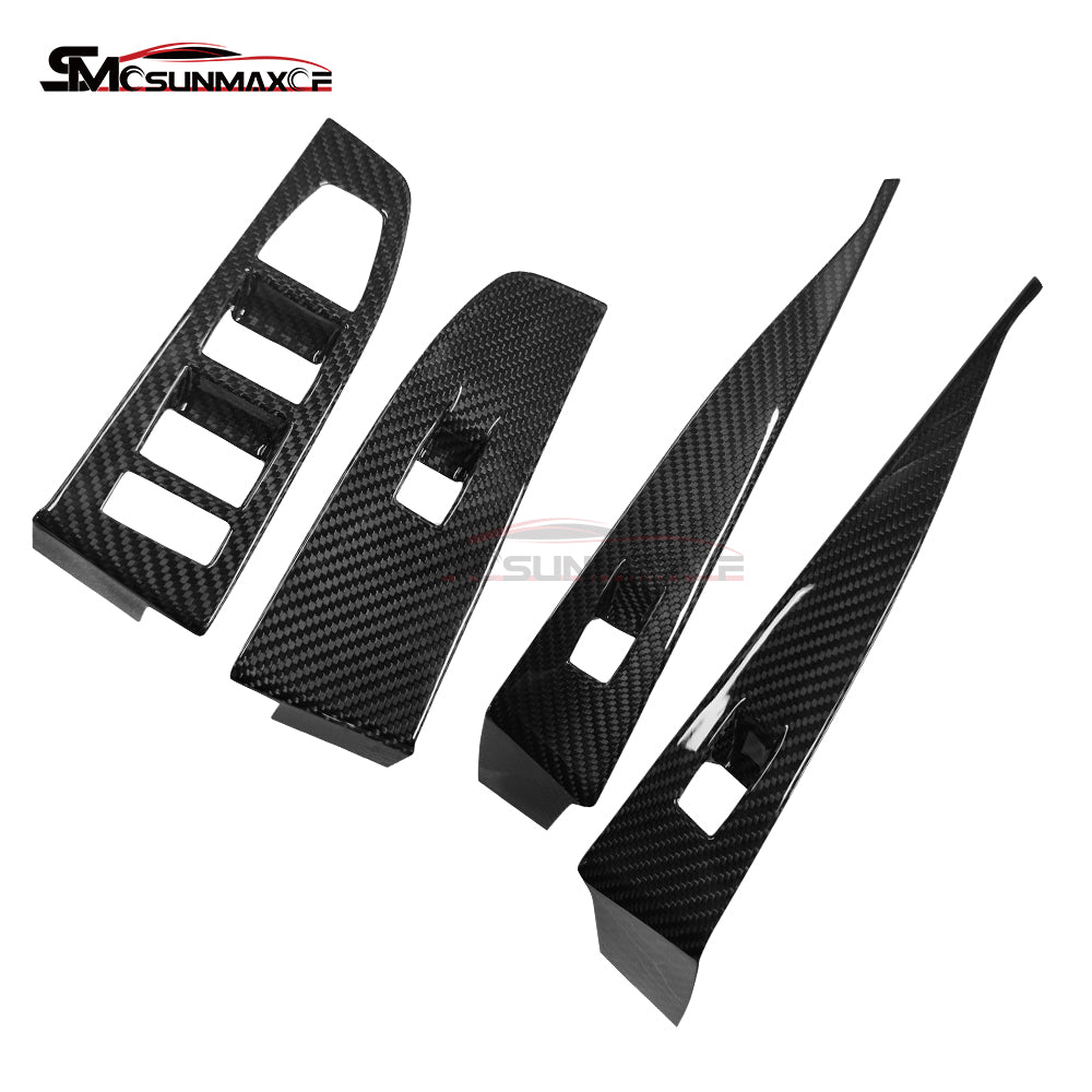 BMW 5 Series G60 G68 i5 Carbon Fiber Window Switch Panel Cover (2024)