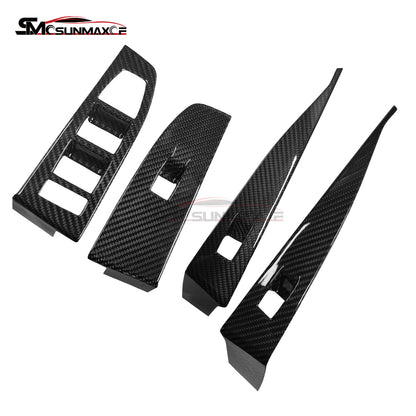 BMW 5 Series G60 G68 i5 Carbon Fiber Window Switch Panel Cover (2024)