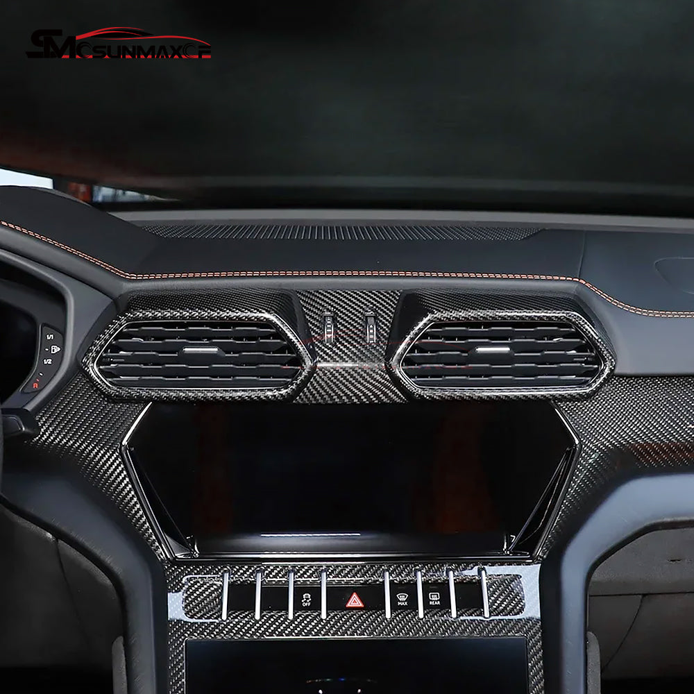 Lamborghini Urus Carbon Fiber Dashboard Air Vent Cover (2018-2025)