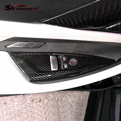BMW 4 Series G22 Carbon Fiber Window Switch Panel Cover