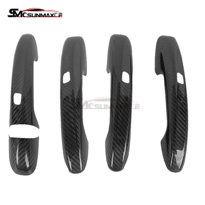 Mercedes-Benz C E S Class W205 W213 X253 W222 GLC W177 V177 C118 Carbon Fiber Door Handle Trim