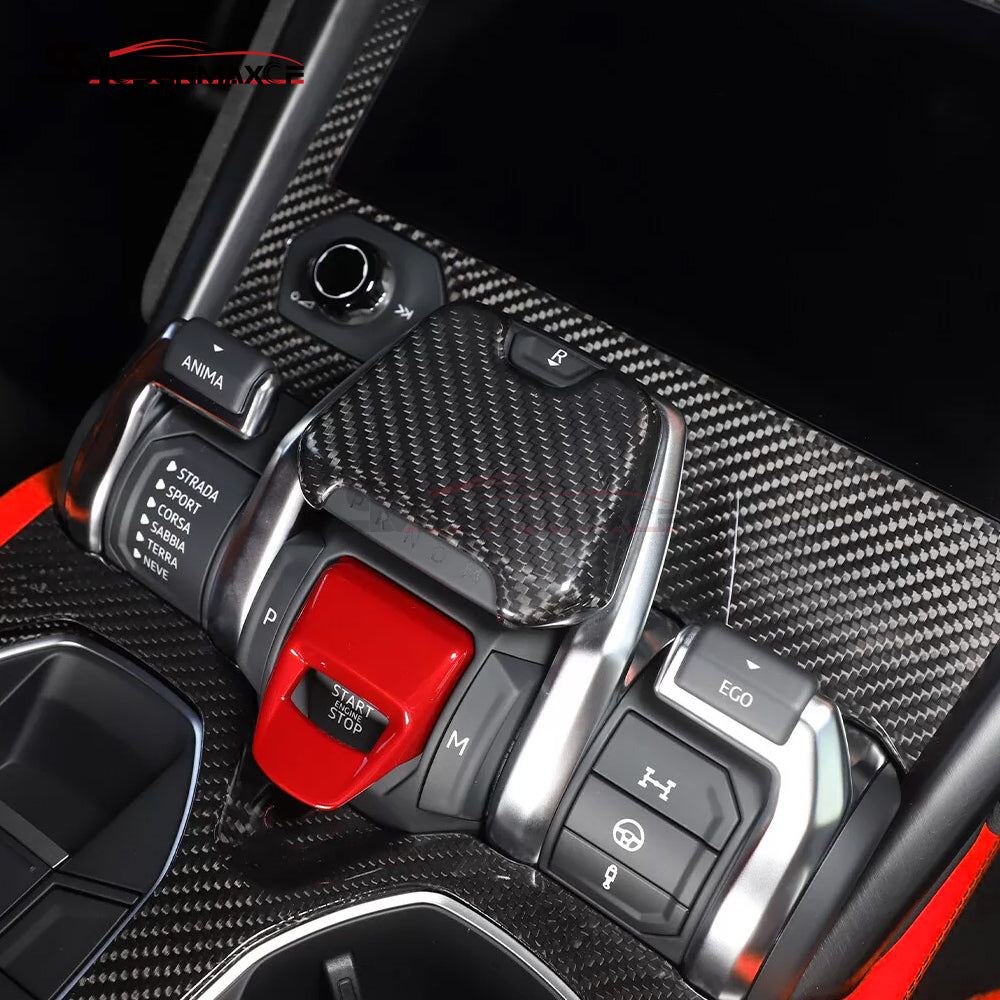 Lamborghini Urus Carbon Fiber Gear Knob Cover (2018-2025)