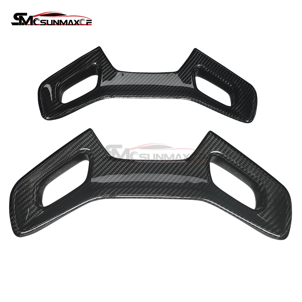 Real Carbon Fiber Seat Headrest Frame Cover for Mercedes AMG GT/GTS/GTR/GTC (2015-2023)