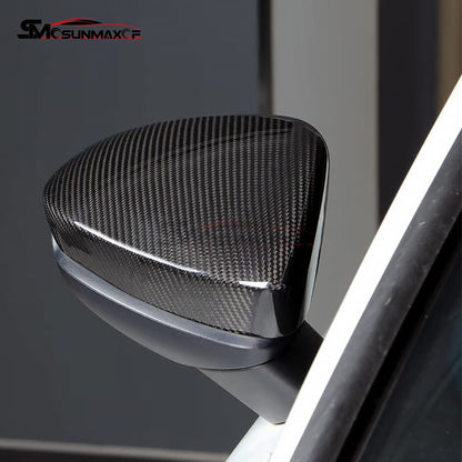 Audi A3 8Y S3 RS3 Carbon Fiber Side Mirror Covers (LHD, 2021-2024)