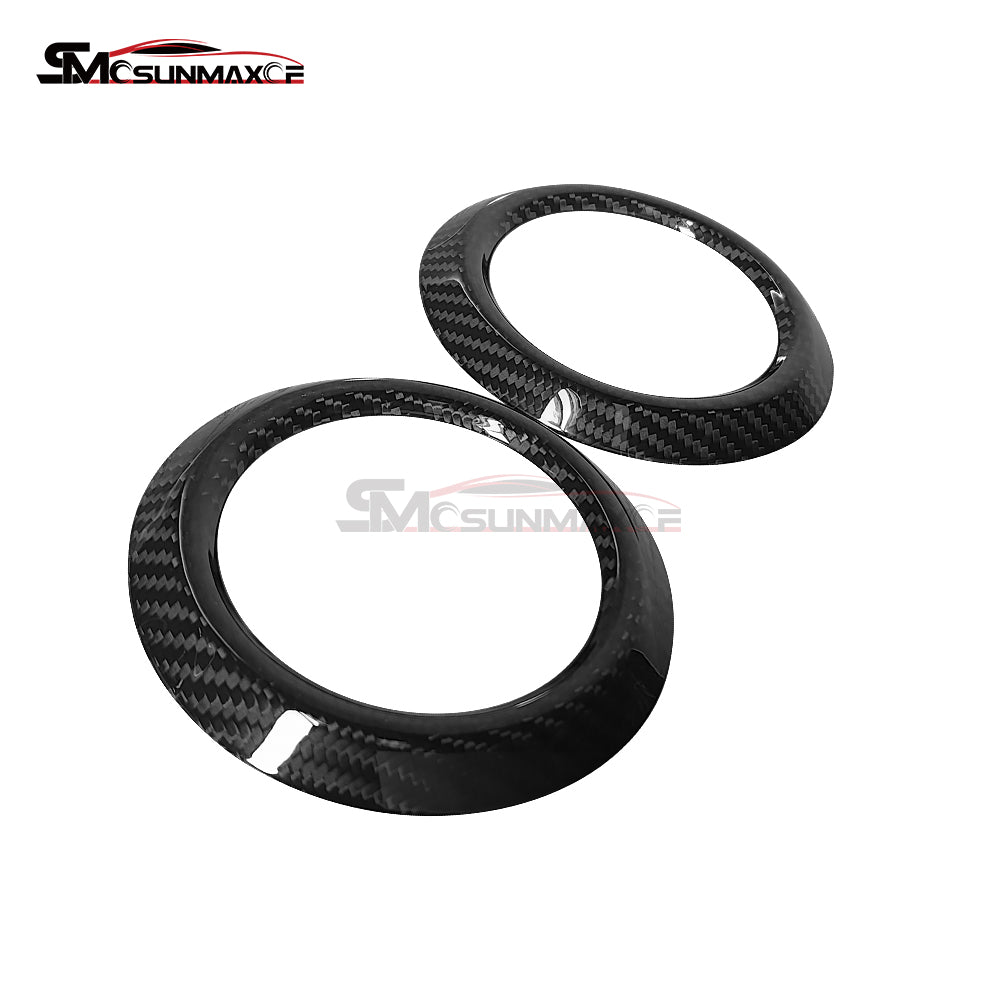Real Carbon Fiber Dashboard Air Outlet Vent Ring Cover for Mercedes AMG GT/GTS/GTR (2015-2023)