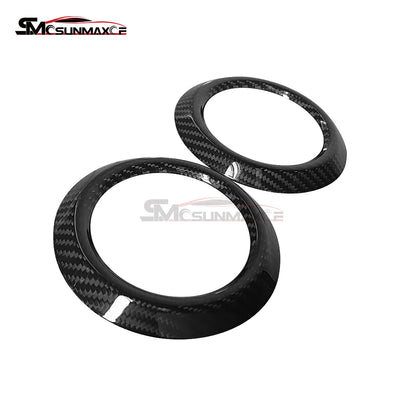 Real Carbon Fiber Dashboard Air Outlet Vent Ring Cover for Mercedes AMG GT/GTS/GTR (2015-2023)